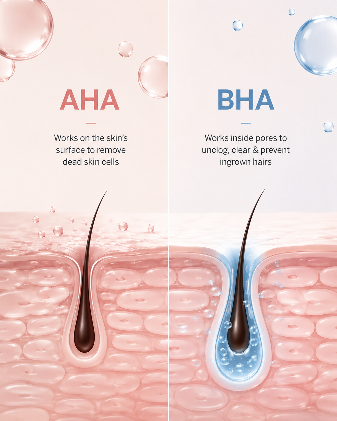 Exfoliation (AHA/BHAs)