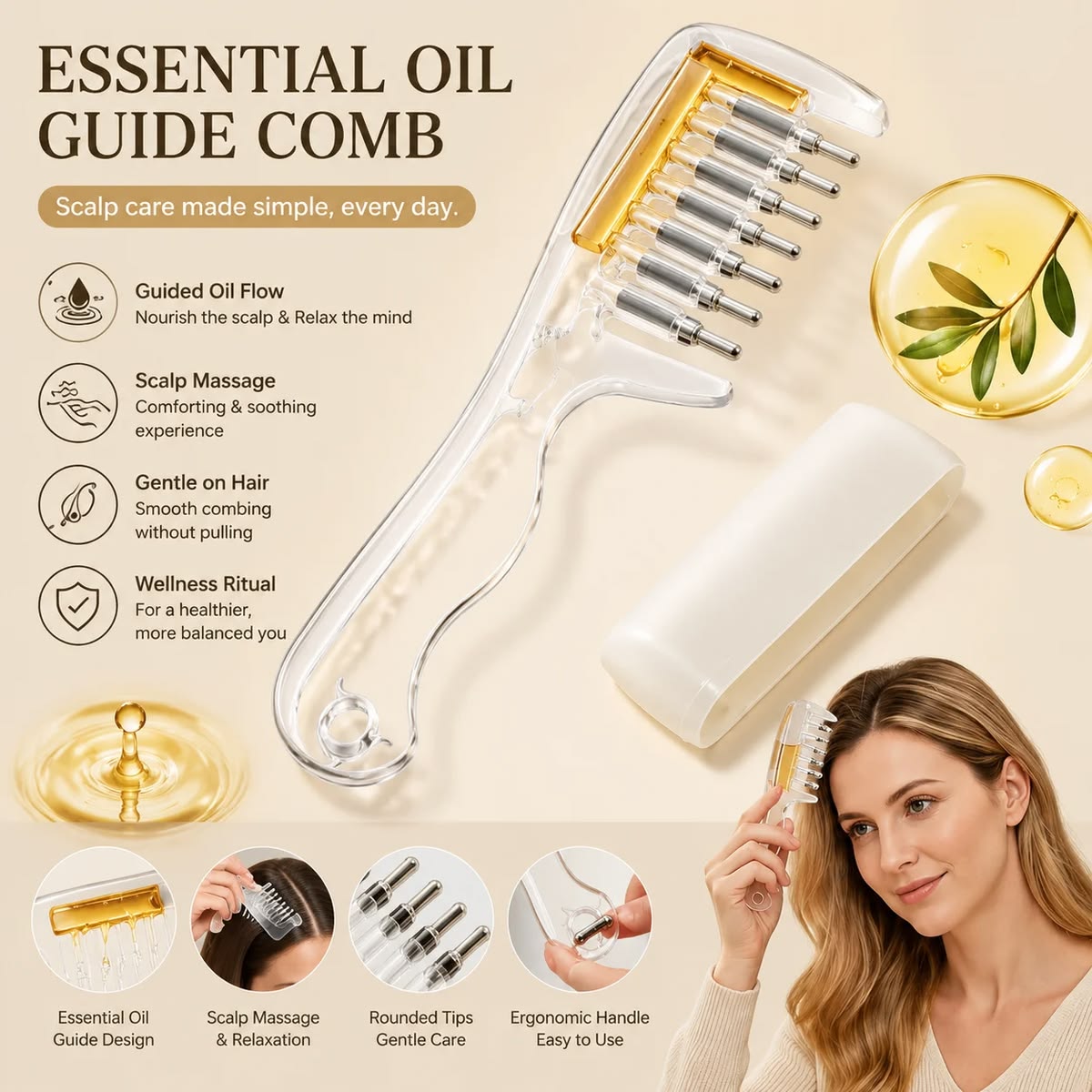 ScalpInfusion™ Comb