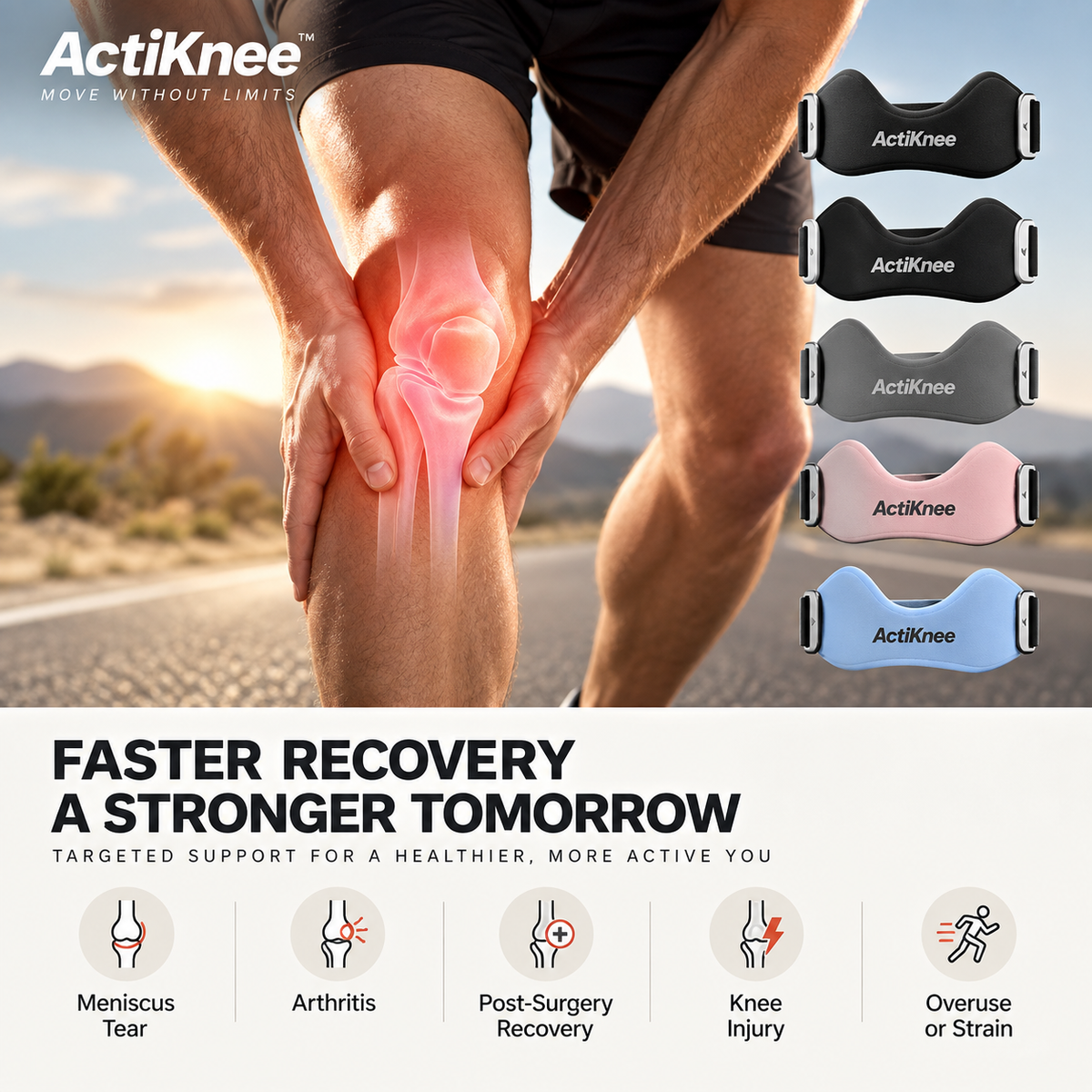 ActiKnee™ - Precision Knee Strap
