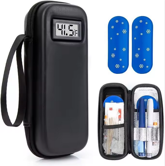 Insulin Cooler Travel Case with Temperature Display