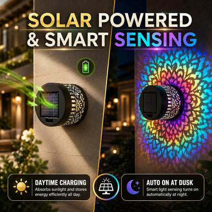 Mandora™ - Solar Mandola Wall Light